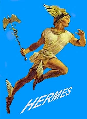 did Hermes have wings